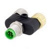 M12/M12 & M12/M8 T型耦合器