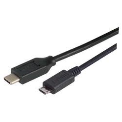 USB 2.0线缆，直通Type-C/直通Micro-B，0.3米的图片