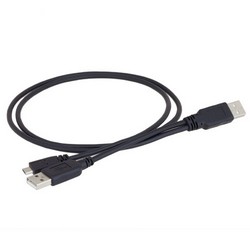 USB 2.0 A型/Micro-B Y型分支线缆的图片