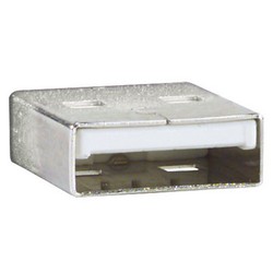 USB 2.0 优良型线缆组件, A 型公头 / B 型公头, 0.5m, 灰色的图片