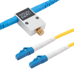 光纤可调衰减器 1-60dB, 1310 or 1550nm, LC/UPC, 1M 输入输出光缆 3mm 护套的图片