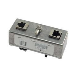 室内中功率10/100 Base-T 屏蔽5类浪涌保护器（避雷器） ，导轨安装的图片