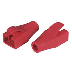 鲨鱼鳍型低烟无卤Snagless护套，6.0毫米，红，50件/袋的图片