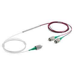 无源 PM FBT 耦合器，1x2，50:50 1550nm，1M 900um 松套管，FC/APC，窄键的图片