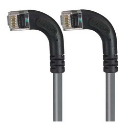 超5类直角型跳线，直角左出线/直角左出线，灰，2英尺（0.6米）的图片
