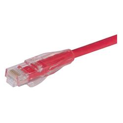 经济型超5类跳线，RJ45/RJ45，红，30英尺（9.1米）的图片