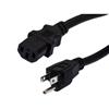 Universal CPU Power Cord - Nema 5-15P to C13 - 15 Amp - 25 FT - Black的图片